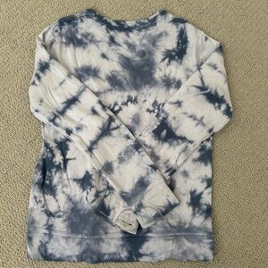 Athleta Girl Purple Tie Dye Sweatshirt - size XXL/16